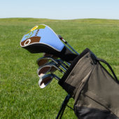 Vlag van de stad Fresno Golf Head Hoesje Golfheadcover (Insitu)