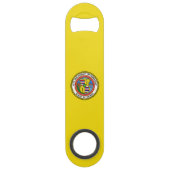 Vlag van de stad Honolulu, Hawaii Bar Key Speed Flessenopener (Voorkant)