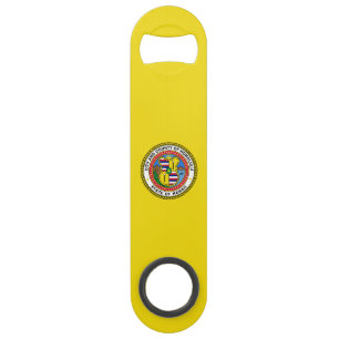 Vlag van de stad Honolulu, Hawaii Bar Key Speed Flessenopener