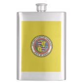 Vlag van de stad Honolulu, Hawaii Flask Flacon (Voorkant)