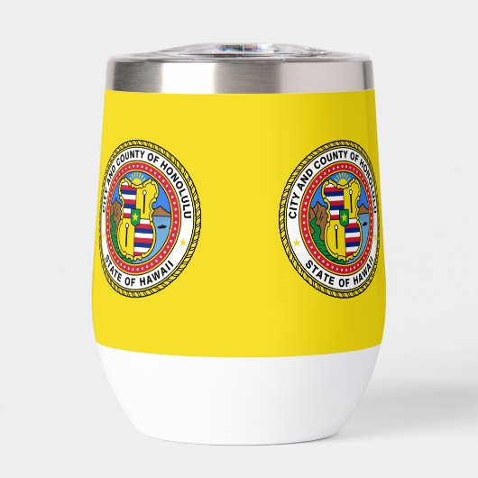 Vlag van de stad Honolulu, Hawaii Golf Pet Clip (Voorkant)