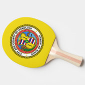 Vlag van de stad Honolulu, Hawaii Ping-Pong Paddle Tafeltennisbatje (Zijkant)