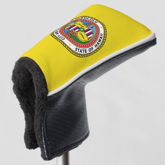 Vlag van de stad Honolulu, Hoesje van Hawaii Golf Golfheadcover (3/4 voorkant)