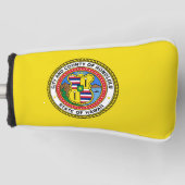 Vlag van de stad Honolulu, Hoesje van Hawaii Golf Golfheadcover (Voorkant)