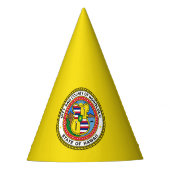 Vlag van de stad Honolulu, Pet van de Hawaii-parti Feesthoedjes (Voorkant)