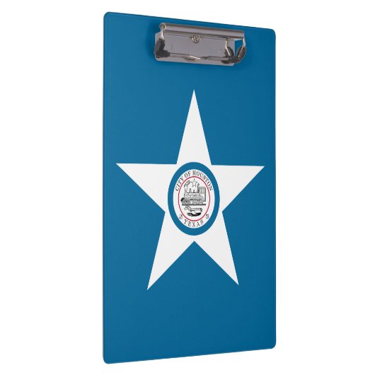 Vlag van de stad Houston, Texas Klembord (Rechts)