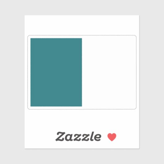 Vlag van de stad Huancayo, Peru Sticker (Vel)