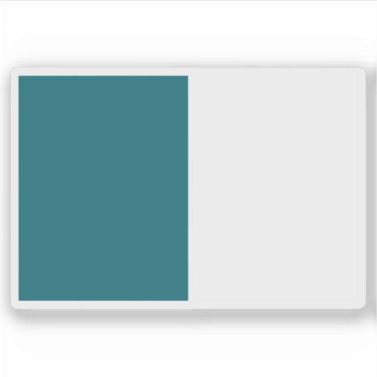 Vlag van de stad Huancayo, Peru Sticker (Voorkant)