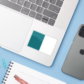 Vlag van de stad Huancayo, Peru Sticker (Laptop met iPhone)