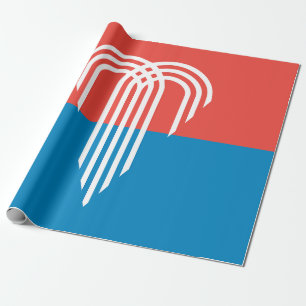 Vlag van de stad Kansas (Missouri) Cadeaupapier