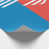 Vlag van de stad Kansas (Missouri) Cadeaupapier (Hoek)