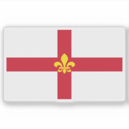 Vlag van de stad Lincoln, Engeland Sticker