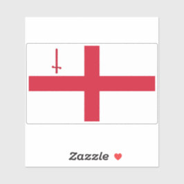 Vlag van de stad Londen Sticker