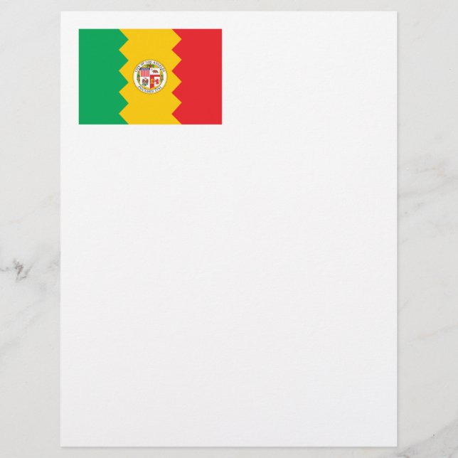 vlag van de stad Los Angeles (Voorkant)