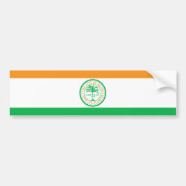 Vlag van de stad Miami (Florida) Bumpersticker