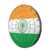 Vlag van de stad Miami (Florida) Dartbord (Voorkant Rechts)