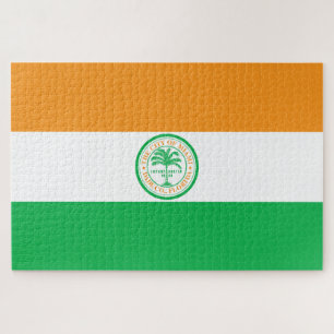 Vlag van de stad Miami (Florida) Legpuzzel