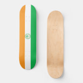 Vlag van de stad Miami (Florida) Persoonlijk Skateboard (Voorkant)