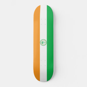 Vlag van de stad Miami (Florida) Persoonlijk Skateboard