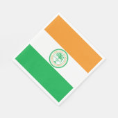 Vlag van de stad Miami (Florida) Servet (Hoek)