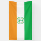 Vlag van de stad Miami (Florida) Spandoek (Verticaal)