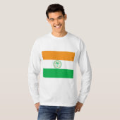 Vlag van de stad Miami (Florida) T-shirt (Voorkant volledig)
