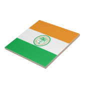 Vlag van de stad Miami (Florida) Tegeltje (Zijkant)