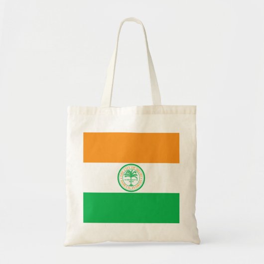 Vlag van de stad Miami (Florida) Tote Bag (Voorkant)