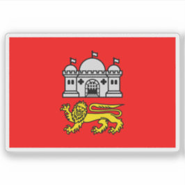 Vlag van de stad Norwich, Engeland Sticker