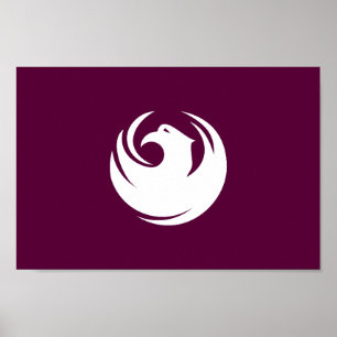 Vlag van de stad Phoenix Poster