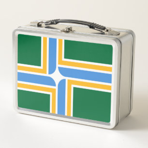 vlag van de stad Portland