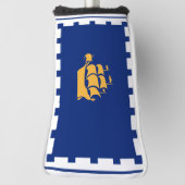 Vlag van de stad Quebec Golfheadcover (Draai 90)