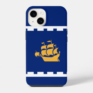 Vlag van de stad Quebec iPhone 14 Hoesje