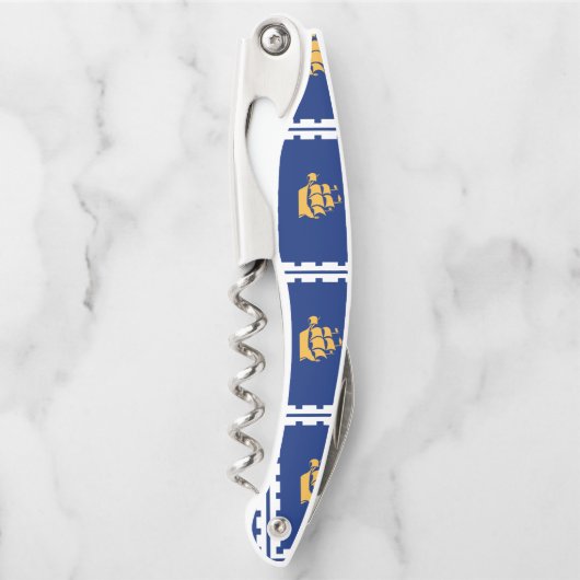 Vlag van de stad Quebec Kurkentrekker (Voorkant)