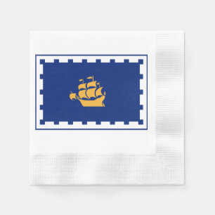 Vlag van de stad Quebec Servet