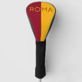 Vlag van de stad Rome, Italië Golfheadcover (Voorkant)