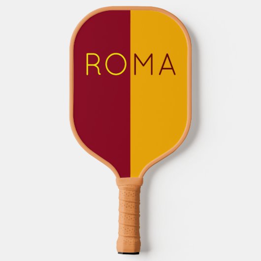 Vlag van de stad Rome, Italië Pickleball Paddle (Achterkant)