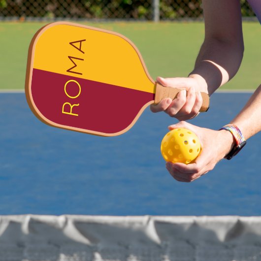 Vlag van de stad Rome, Italië Pickleball Paddle (Insitu)