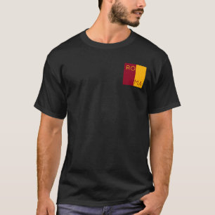 Vlag van de stad Rome, Italië T-shirt
