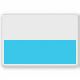 Vlag van de stad Santa Marta, Belize Sticker