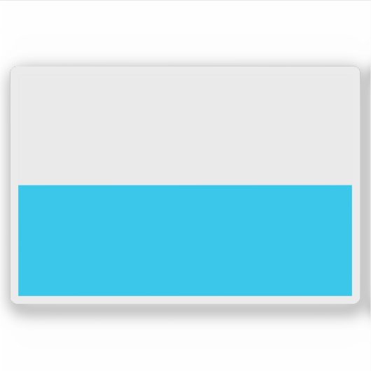 Vlag van de stad Santa Marta, Belize Sticker (Voorkant)