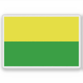 Vlag van de stad Sarteneja, Belize Sticker