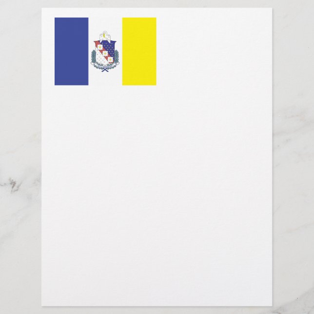 vlag van de stad Shopenbaarport (Voorkant)