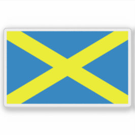 Vlag van de stad St Albans, Engeland Sticker