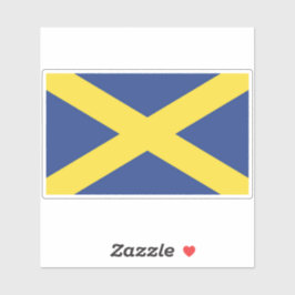 Vlag van de stad St Albans Sticker