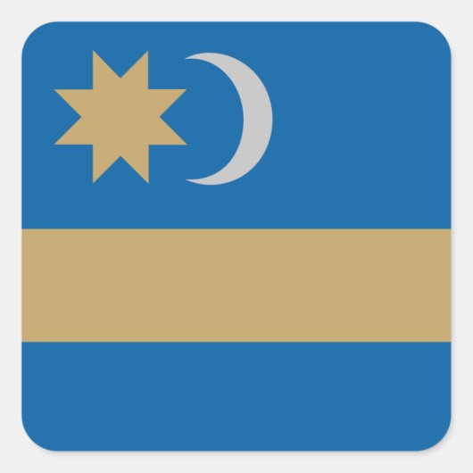 Vlag van de Sticker van de Székely Land Classic Ro (Voorkant)