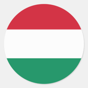 Vlag van de Sticker van Hongarije