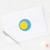 Vlag van de Sticker van Palau (Envelop)
