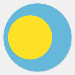 Vlag van de Sticker van Palau