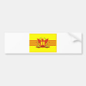 Vlag van de strijdkrachten van de Republiek Zuid-V Bumpersticker (Voorkant)